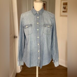 J. Crew Light Blue Button Down Shirt